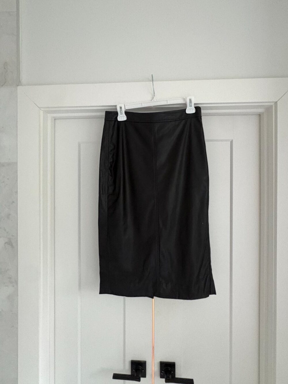 J. Crew No. 3 Pencil skirt in faux leather - Picture 5 of 5